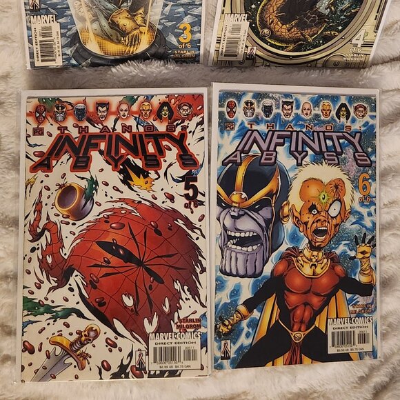 Thanos: Infinity Abyss #3 - 6 (2002) Marvel Comics, Jim Starlin - Picture 2 of 14